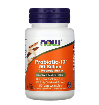 Now - Probiotics 50 Billion CFU - 50 Capsules