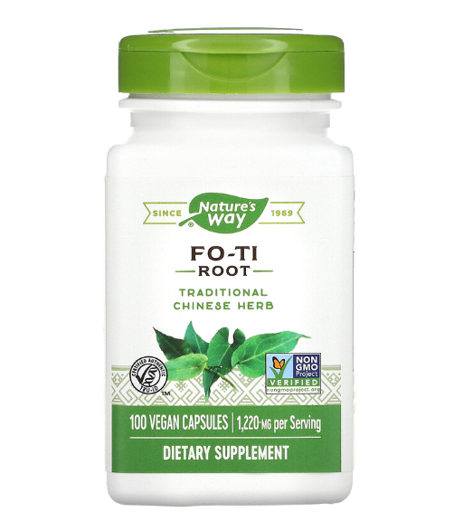 Nature's Way - Fo-Ti Polygonum 1.220 MG. - 100 Cápsulas