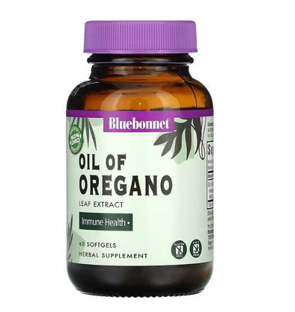 Nutrition B. - Oregano Leaf Extract Oil - 60 Capsules