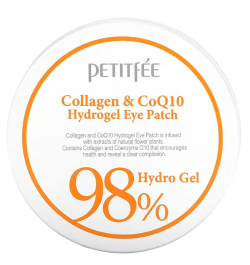 Petifée - Collagen Eye Patches + CoQ10 - 30 Pairs