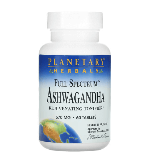 Planetary H. - Ashwagandha Full Spectrum 570 MG - 60 Comprimidos