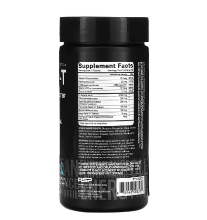 RSP Nutrition - Reforço de Testosterona - 120 Comprimidos