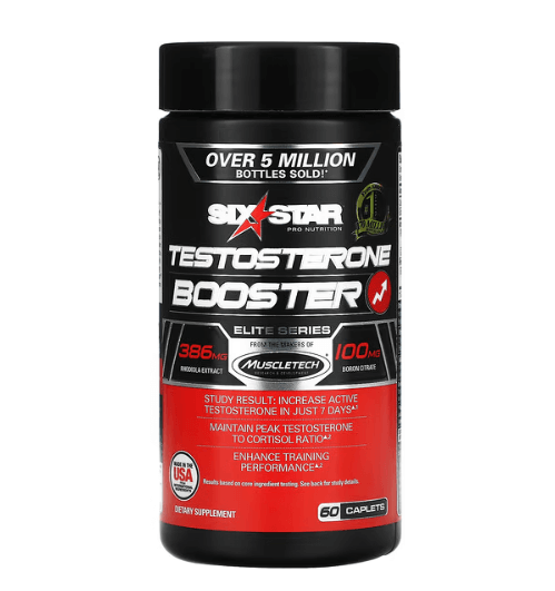 Six Star - Elite Testosterone Booster - 60 Capsules