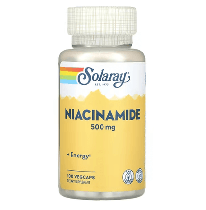 Solaray - Vitamina B3 500 MG - 100 Cápsulas