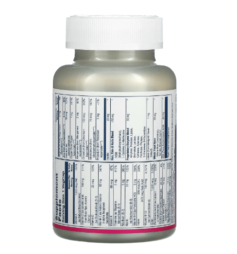 Solaray - Multivitaminas Mulher - 90 Cápsulas