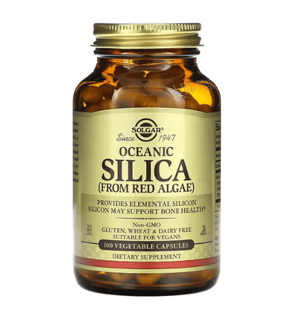 Solgar - Red Algae Oceanic Silica - 100 Capsules