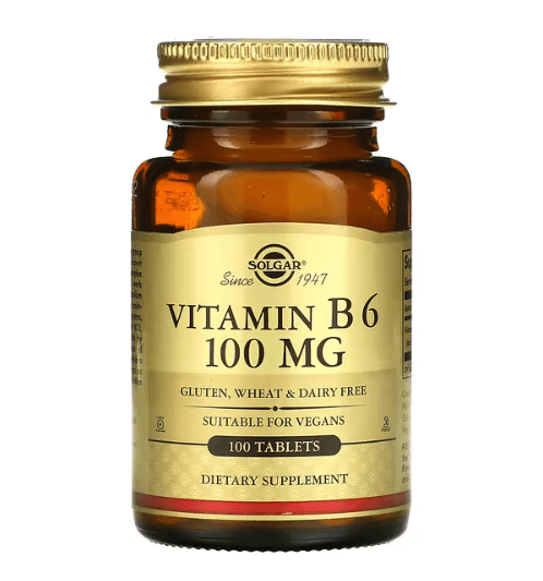 Solgar - Vitamin B6 100 MG - 100 Softgels