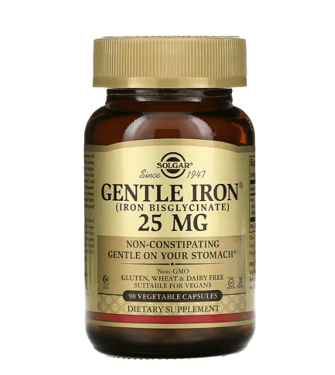 Solgar - Iron 25 MG - 90 Capsules