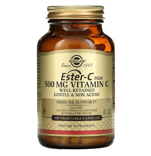 Solgar - Vitamina C - 500 MG - 100 Cápsulas