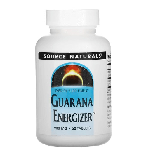 Source Naturals - Guarana Energizer 900 MG - 60 Pills