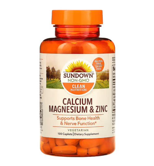 Sundown - Calcium Magnesium &amp; Zinc - 100 Tablets