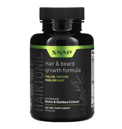 Snap Capillary Hair and Beard Growth Tonic - 60 pills