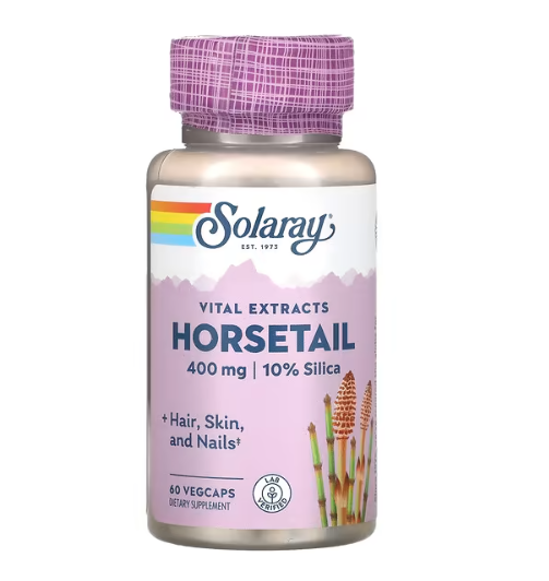 Solaray - Horsetail Extract 400 MG - 60 Capsules