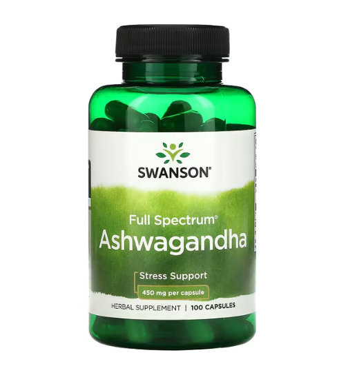 Swanson - Ashwagandha 450 MG - 100 Cápsulas