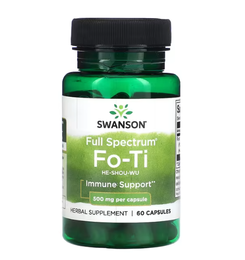 Swanson - Fo-Ti Polygonum 500 MG - 60 カプセル