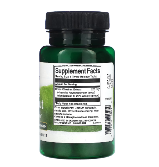 Swanson - Horse Chestnut 200 MG - 120 Tablets