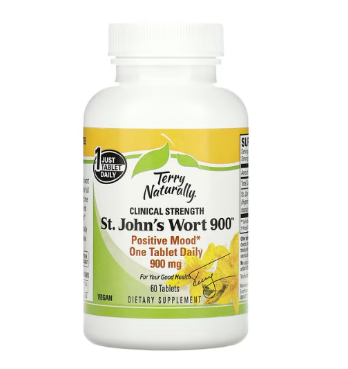 Terry Naturally - St. John's Wort - 60 Capsules