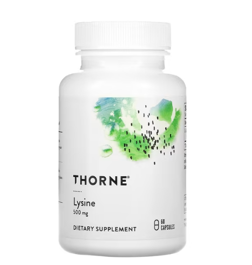 Thorne - L-Lisina 500 MG - 60 Cápsulas